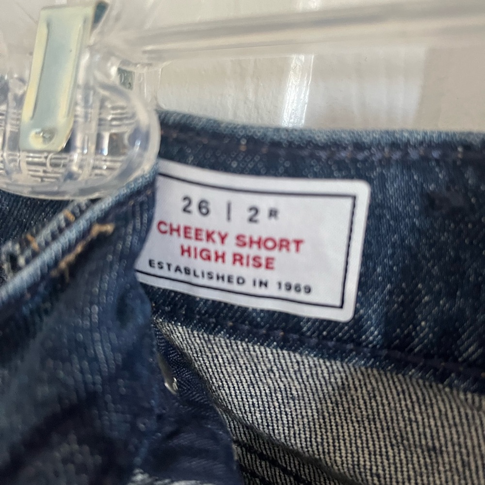 High Rise Jean Shorts - Picture 3 of 5